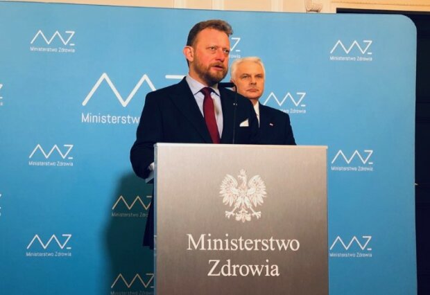 Minister Zdrowia, Łukasz Szumowski poinformował o nowych zakażeniach koronawirusem/screen Twitter