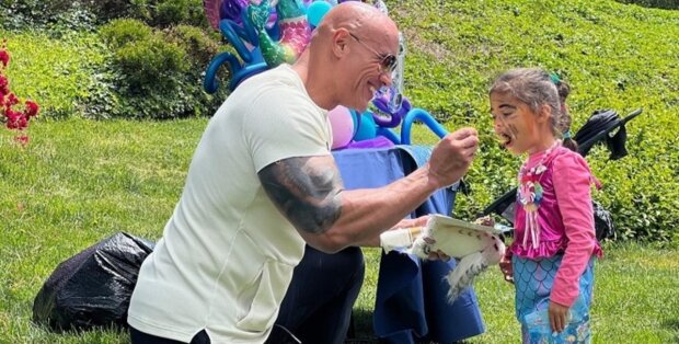 Dwayne Johnson pokazał, jak obchodził urodziny swojej córki. Zdjęcia