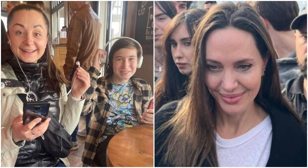 Dziennikarzom udało się porozumieć z nastolatką, która nie zauważyła Angeliny Jolie we Lwowie