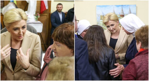 Pierwsza Dama RP przybyła z wizytą na Ukrainę. Zdjęcia