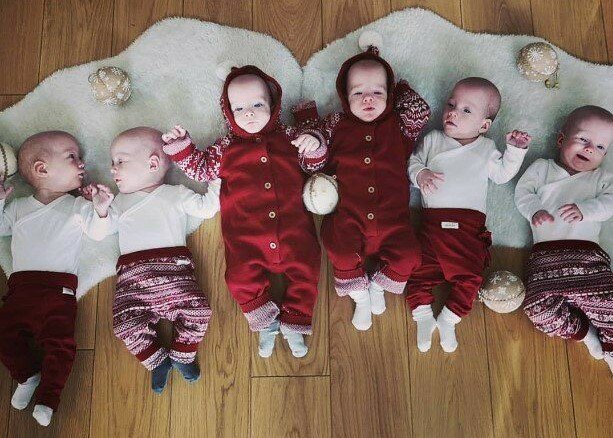 Mama sześcioraczków pokazuje codzienność wychowania szóstki urwisów!/screen Instagram